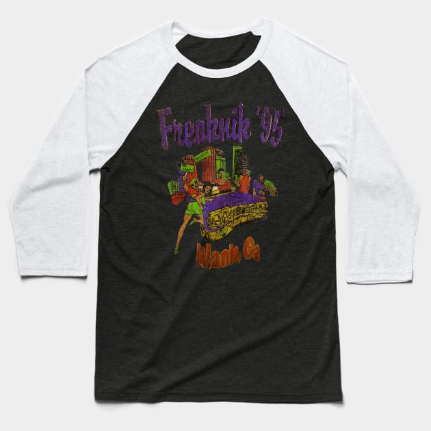 Freaknik 1995 Vintage Aesthetic Baseball T-Shirt by Superstarmarket